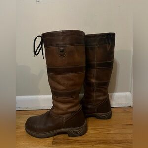 Dublin River Riding Boots Brown Waterproof Leather Women’s Size 8